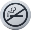 Ø60 SMOKING prohibited Stainless steel