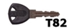 ABUS Keys for Ring Locks