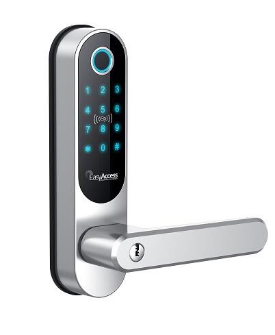 EasyTouch, modell 808 Bluetooth -klar fingeravtryckslås med kortläsare