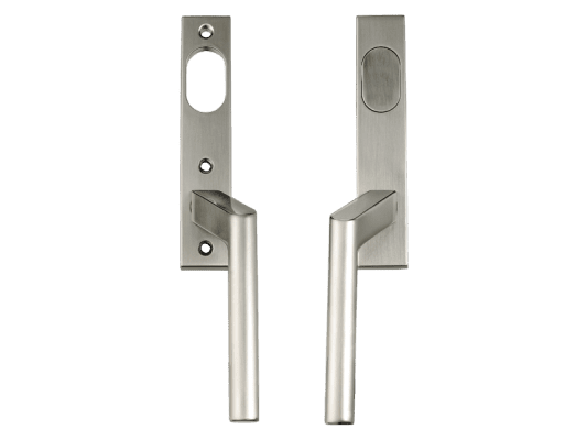 Rationel terassedørsgreb dobbelt til ISI Låsekasser