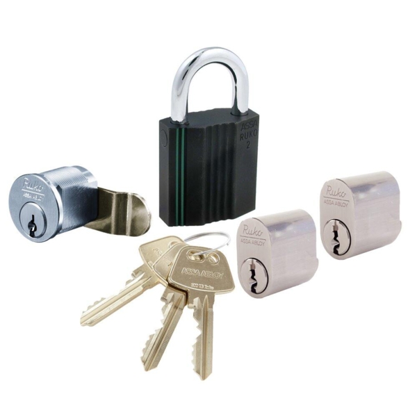 Serie 600RB Sam-pak enk. 2xRB1660 1xRB1607 1xRB2641 inkl. 3 ngl. GDS Edelstahloptik