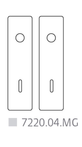 Randi Line 18 langskilt 722004MG CC72 greb/nøglehul, Sæt