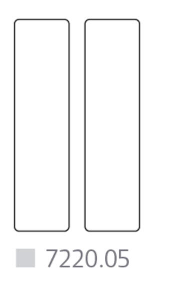Randi Line 18 langskilt 722005 (blind/blind) sæt