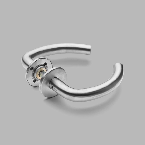 d line dørgreb 19 C m. klipsrosetter, sæt