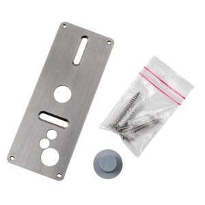 Conlan bagplade til alle tastaturer, Rustfri