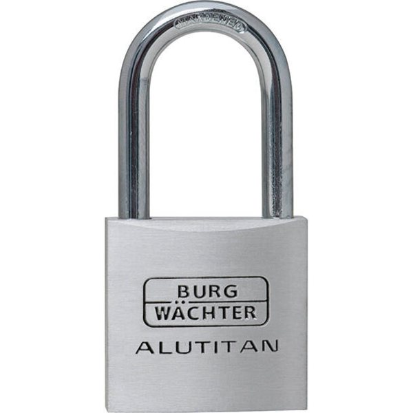 BURG hængelås Alutitan 770 HB 40/65, m. høj bøjle