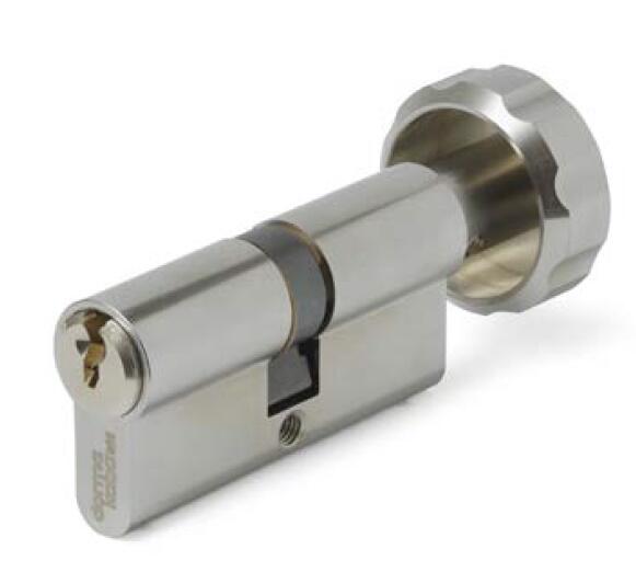 DOBBELT PROFILCYLINDER Med KNOP GEGE P EKSTRA + FLEX