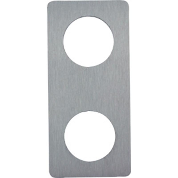 Lockit langskilt 1223-65mm.slebet rustfrit t/boda låse