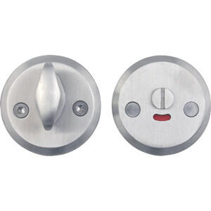 Lockit toiletbesætning 1195/40, rustfri (Assa/Boda)