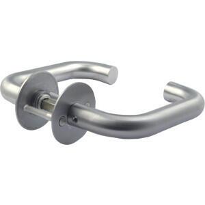 Lockit dørgreb 19 U m. massiv roset