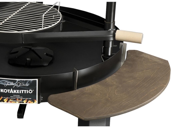 Muurikka t.g sidebord 80/100 12mm birk-brun