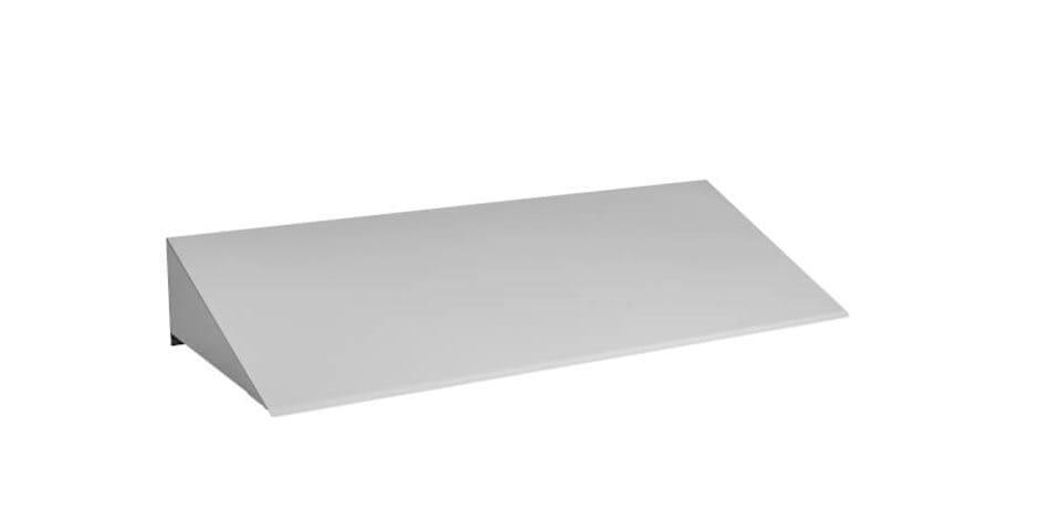 Skråtag til SC135 1 sektion alu. Grå