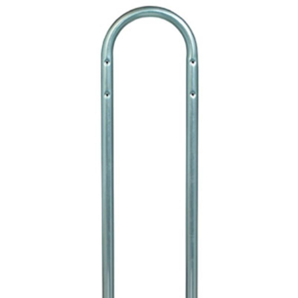 Mefa stander 22 rustfri til "Easy mounting" H=115cm