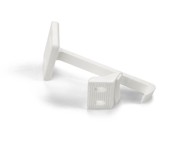 Habo børnesikring 3 stk. til skabe hvid plast