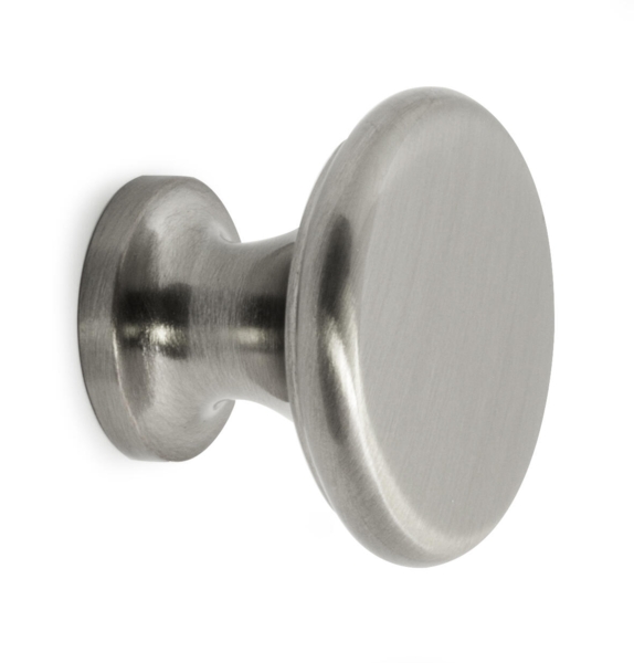 Habo møbelknop 38mm 1 stk adrian børstet nikkel