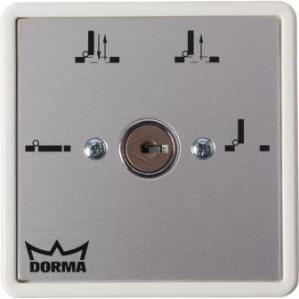 Dorma ekstern funkt.vælger m/nøgle t/ED maskiner