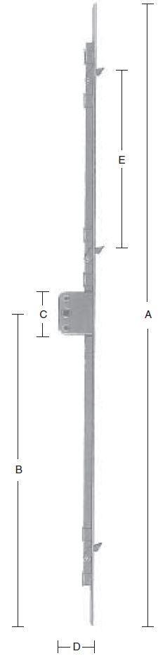 IPA KOLVEPASKVIL 2110 MM DORN 40