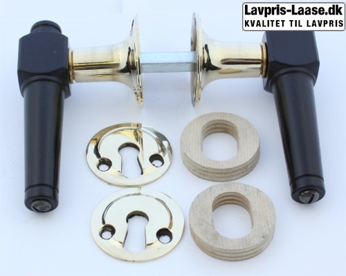 Dørgreb 671/1770T Svanemølle MPU Sort 112mm