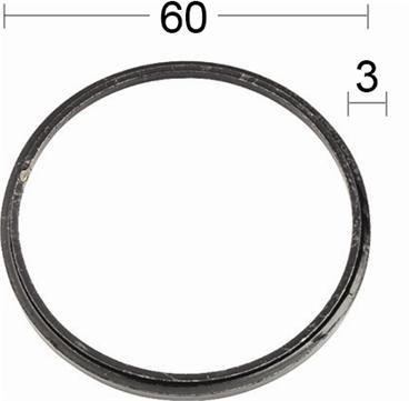 Forhøjer cylring 3mm 1400  MP  3mm