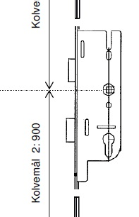 Ferco stanglås Tripact 3-20mm. NY MODELL