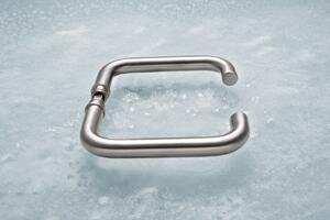 DØRHÅNDTAK U -SHAPE - 16 MM - UTEN ROSETER 0216