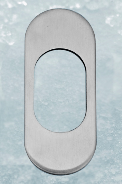 Zylinderrosette t. Ovalzylinder Inkl. M4x75mm