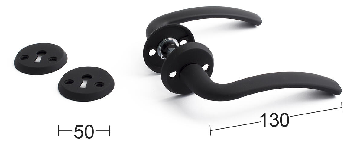 DØRGREB OSLO KOMBI SORT