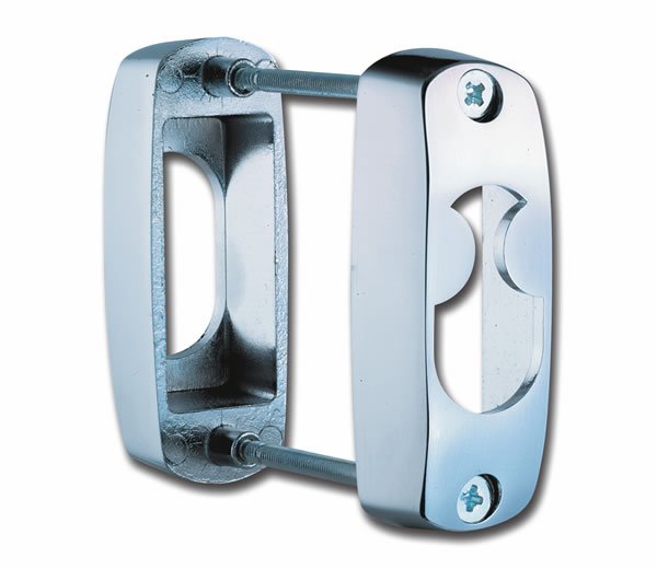 6412-18 Zylinderring-Set 18mm Chrom glänzend