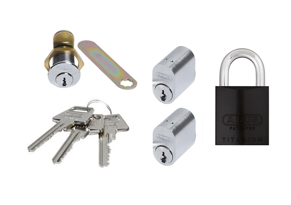 ABUS GDS villasæt m. 2 oval cylindre