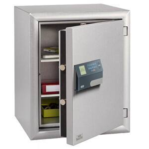 BURG Tresor Diplomat MTD 760 - Elektrisches Codeschloss mit Fingerscan