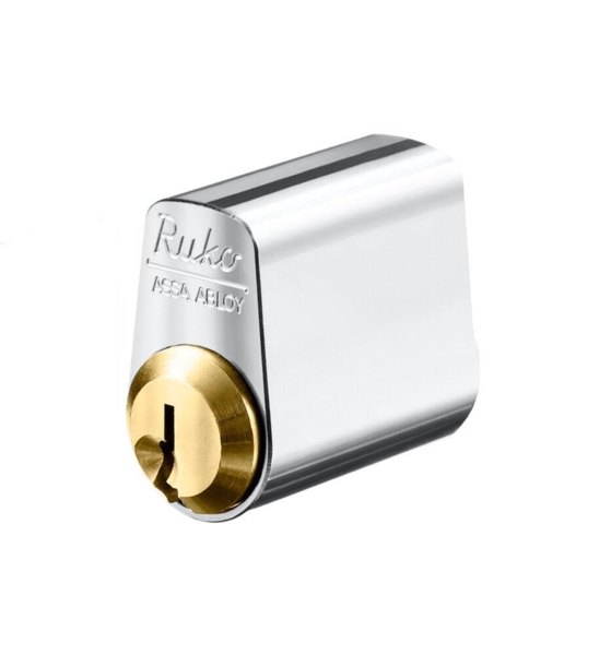 RB4612 Cylinder for furniture lock glossy chrome