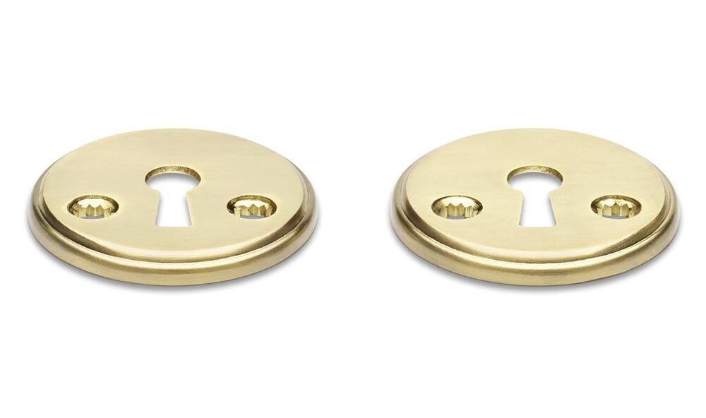 KEY SIGN ALICANTE MAT BRASS SB