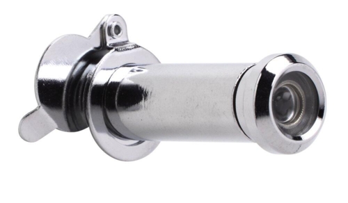 Door binoculars Yale Door binoculars polished brass, GDS gasket