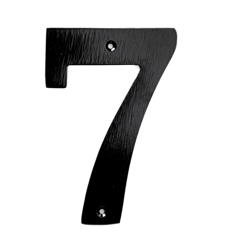House number 572 140 mm Black Kyner Model