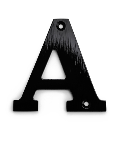 House number 572 140 mm Black Kyner Model