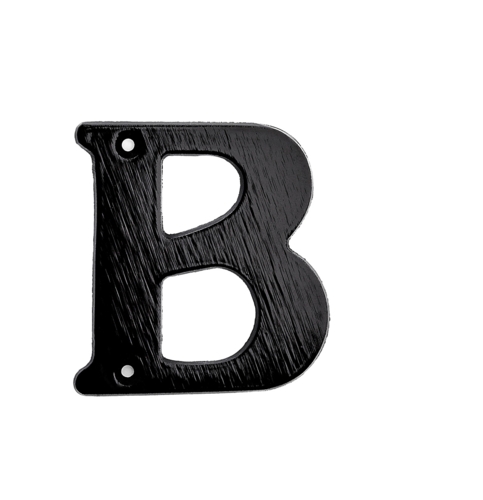 House number 572 140 mm Black Kyner Model