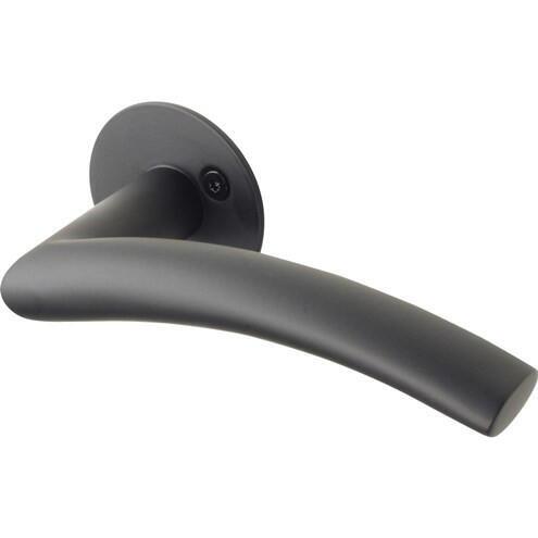 NOIR dørhåndtak Sirius 19mm, solid rosett CC30