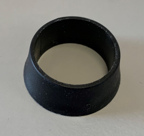 Sort ring til 1622 Kasselås cylinderring