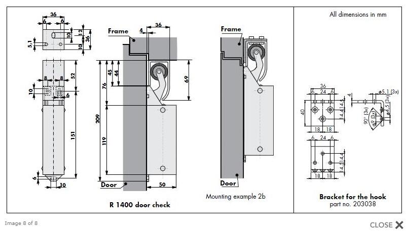 Dictator 1400 (modsat hængselside)