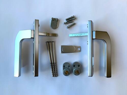 Velfac altandörrhandtag dubbel för ISI -låsboxar