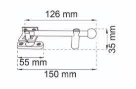 SIKRINGSBESLAG SAFE Sort og Hvidt