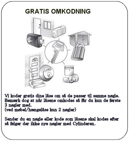 2549 Hänglås RUKO 5 -stifts bult hänglås