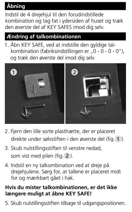 BURG nøgleboks Key Safe 10 SB
