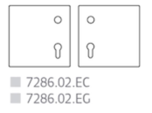 Randi Line 18 Faconskilt, 728602EG 72 mm (greb/dråbe ) sæt