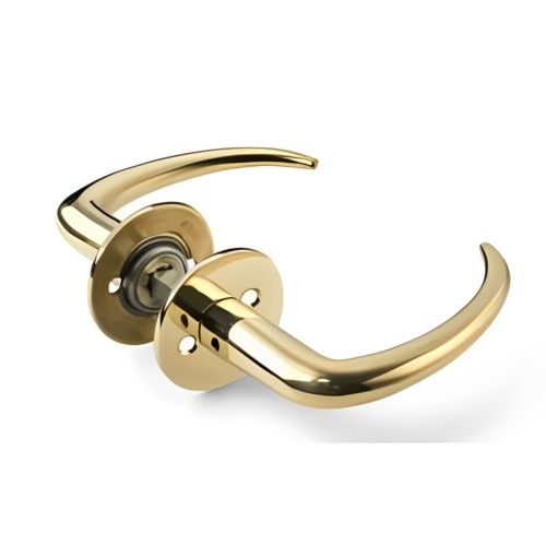 d line classic dørgreb m/ massiv roset