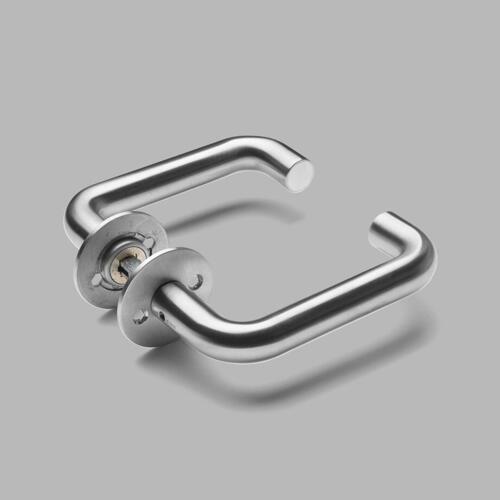 d line dørgreb 16 U m. massive rosetter CC30, sæt