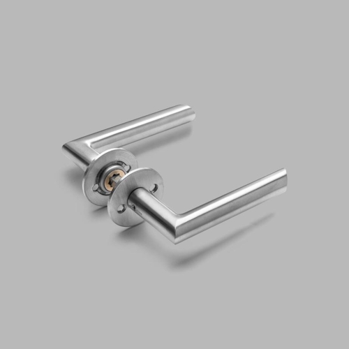 d line dørgreb 19 FF, m. massiv roset, CC30, sæt