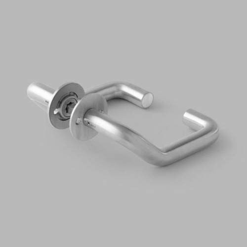 d line dørgreb 19O, m.massiv roset, CC30, 135mm, sæt