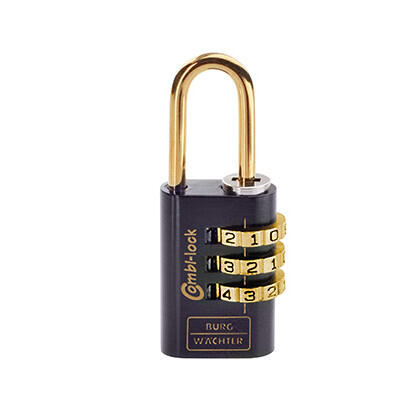 BURG hængelås m. kode combi lock 88 40 F