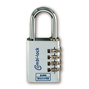 BURG hængelås m. kode combi lock 90 30 SB